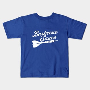 Barbecue Sauce white Kids T-Shirt